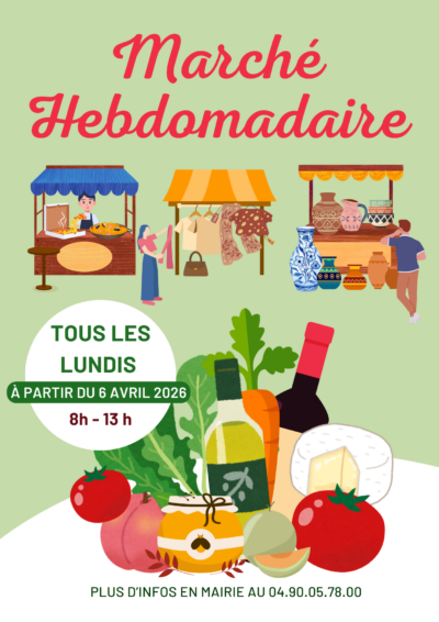 Marché hebdomadaire 2026
