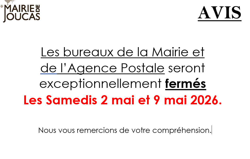 fermeture exceptionnelle
