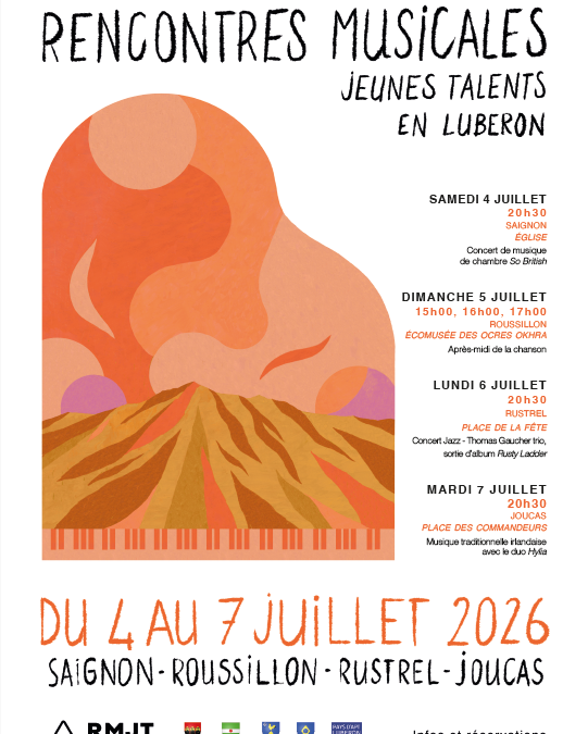 Rencontres musicales : JEUNES TALENTS EN LUBERON